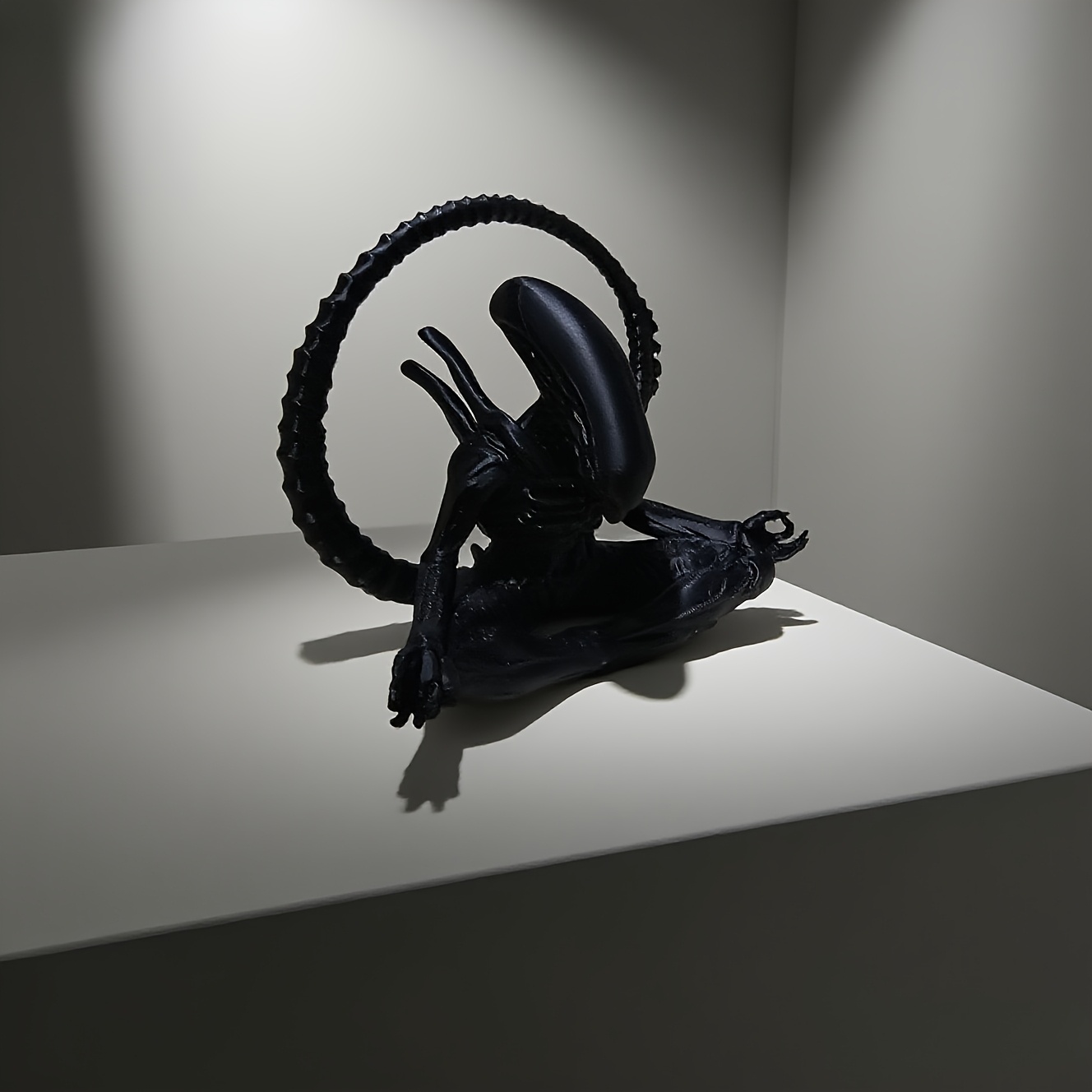 Meditating Alien Figurine 3D P - 3D Printing Household Items 评论和价格