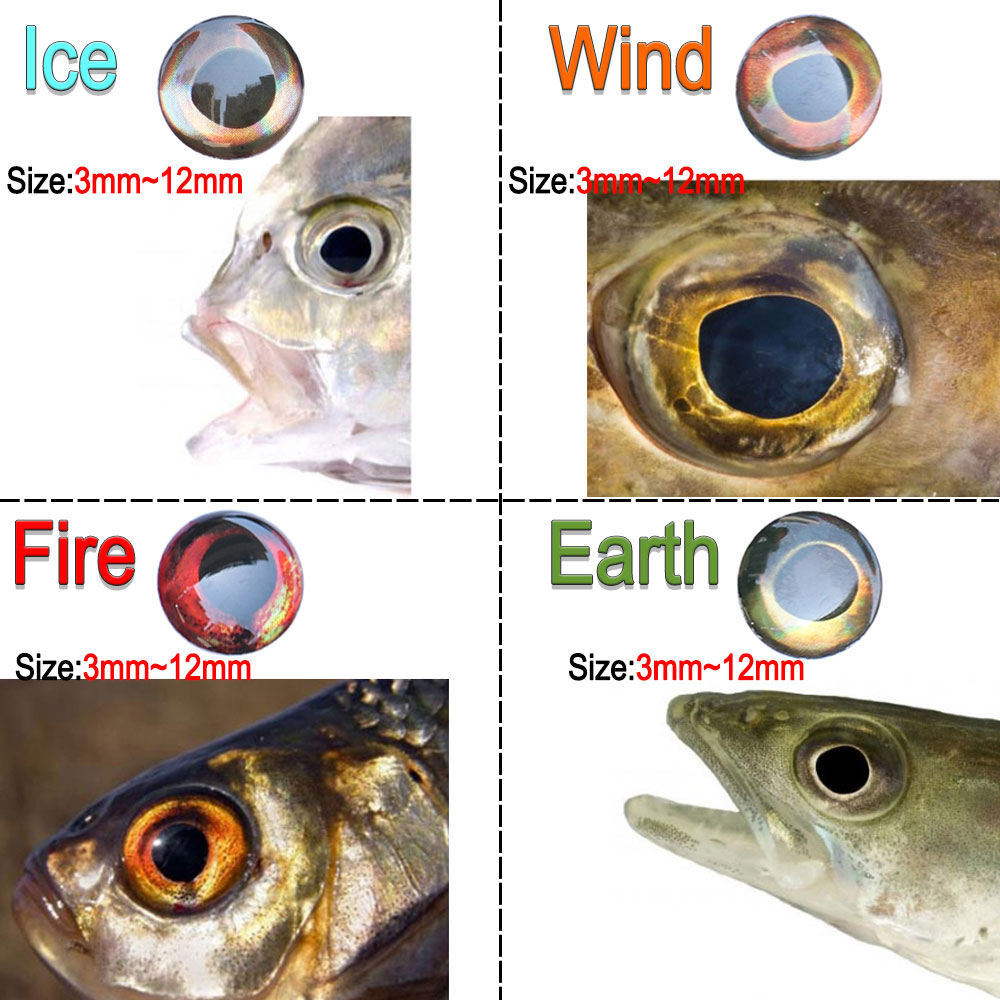 ICERIO 100PCS  Holographic 3D  - 3D Printing Lure 评论和价格