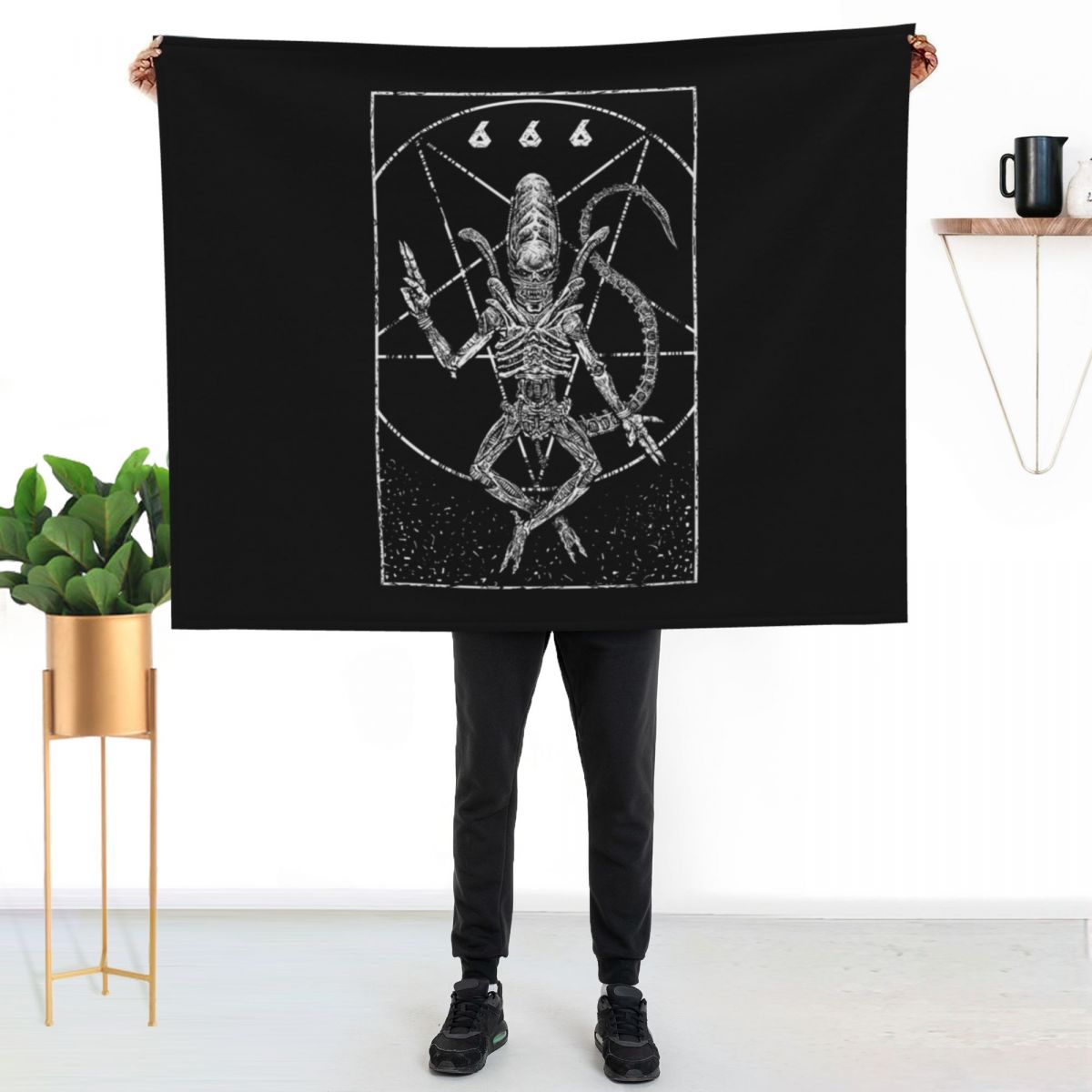 Xenomorph God Throw Blanket Al - 3D Printing Xenomorph 评论和价格