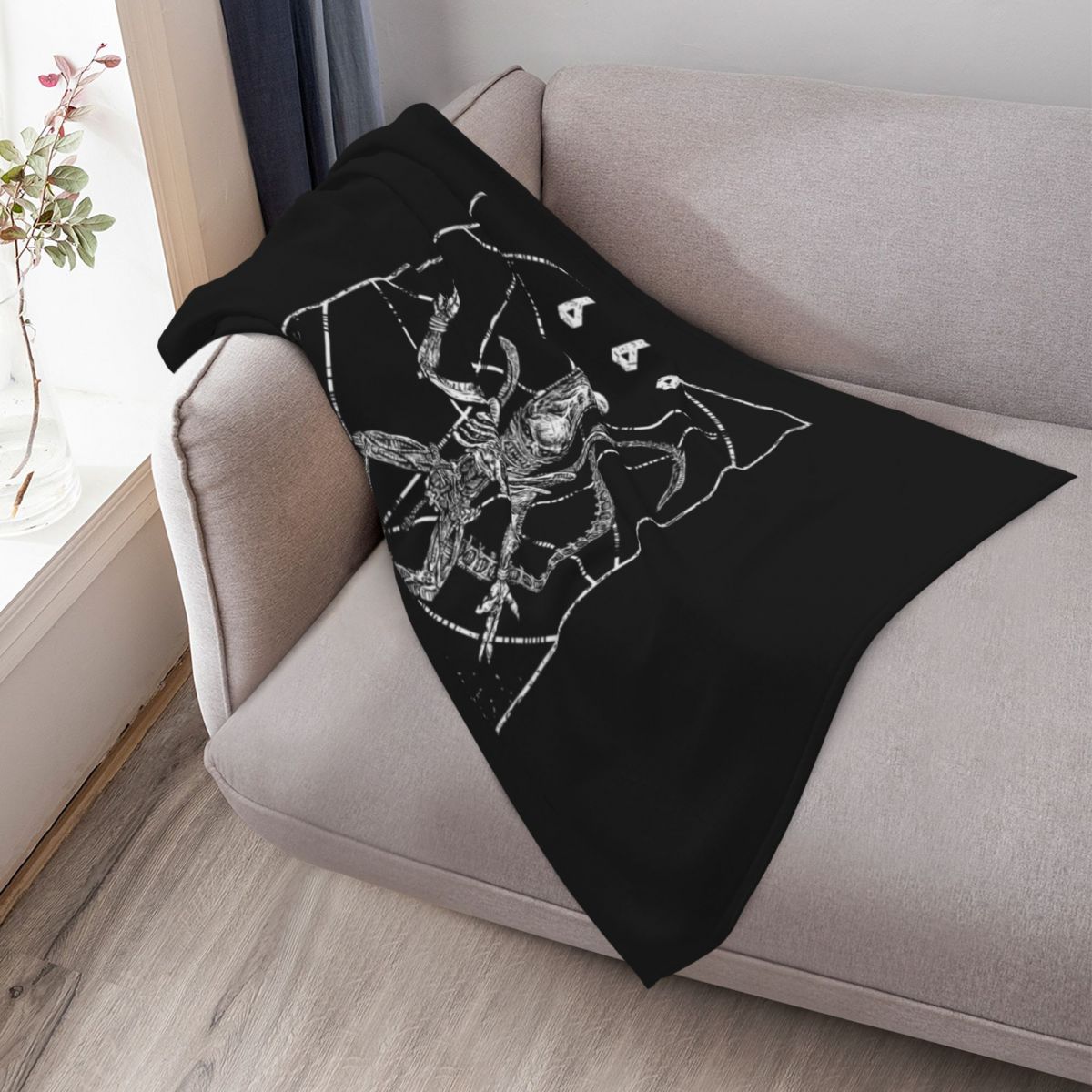 Xenomorph God Throw Blanket Al - 3D Printing Xenomorph 评论和价格
