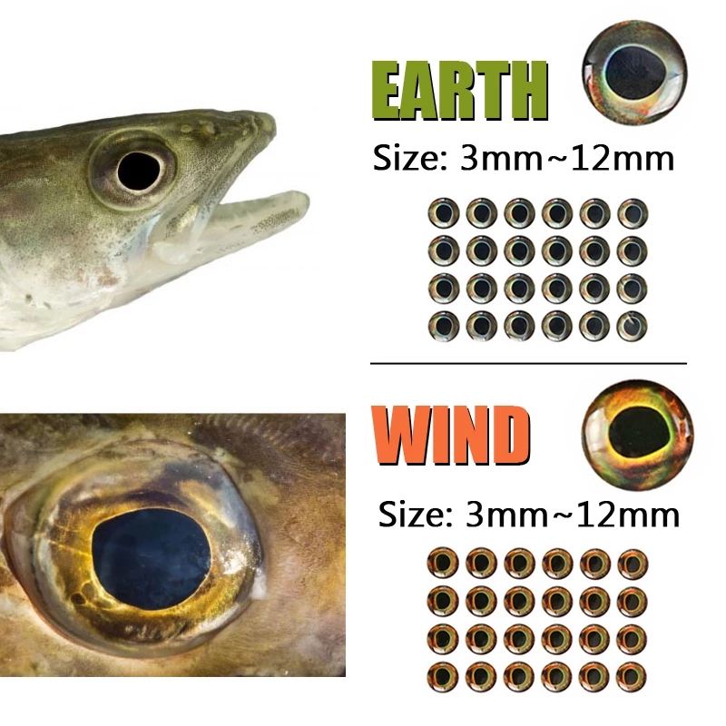 Wifreo 400pcs/pack 3D Fish Lur - 3D Printing Lure 评论和价格
