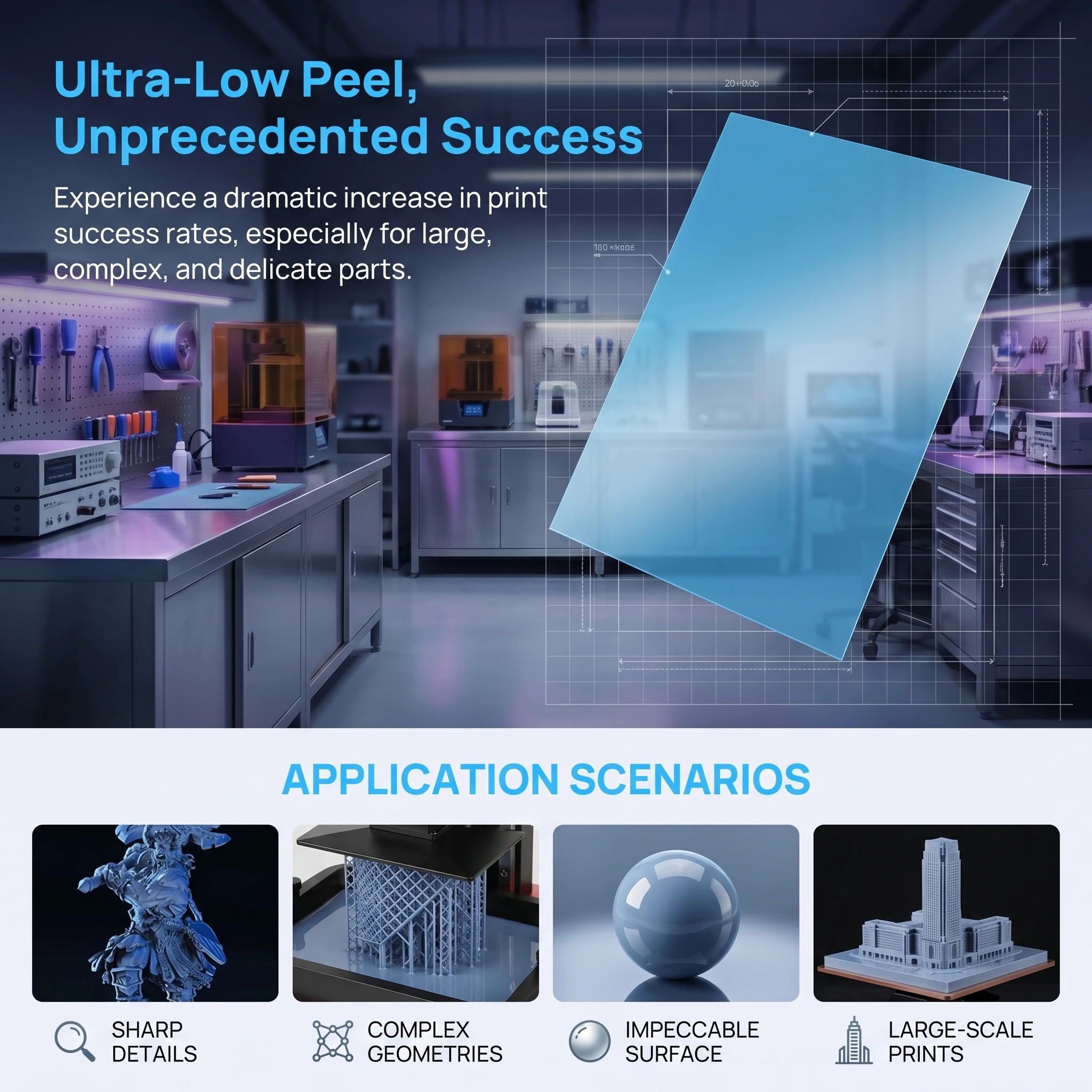 High Speed ACF Release Film Fo - 3D Printing House Machine 评论和价格