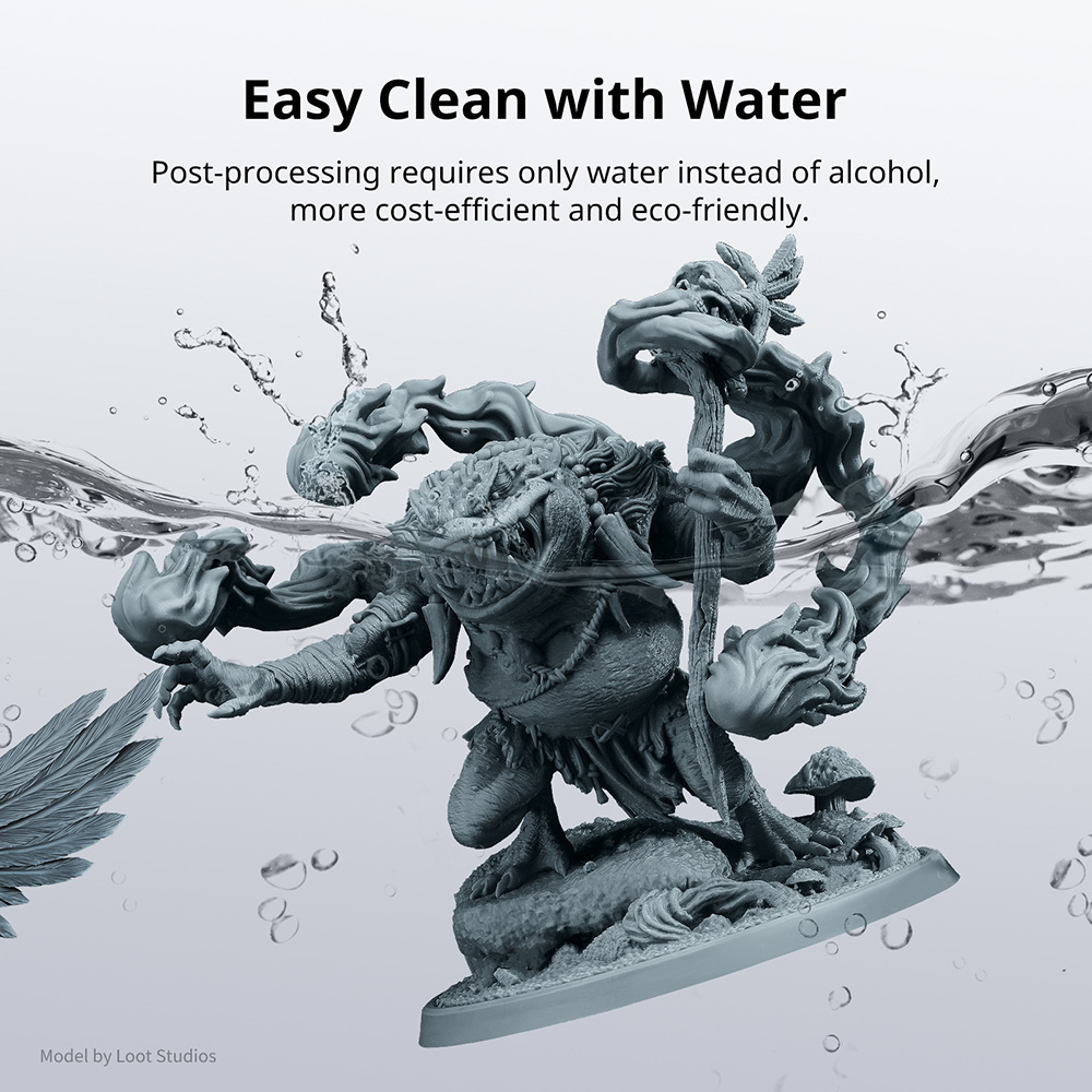 ANYCUBIC Water-Wash Resin For  - 3D Printing House Machine 评论和价格