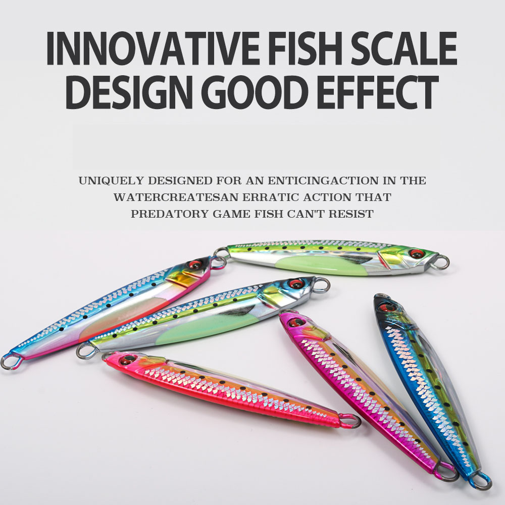 JIGGING PRO 40g 60g 80g Shore  - 3D Printing Lure 评论和价格