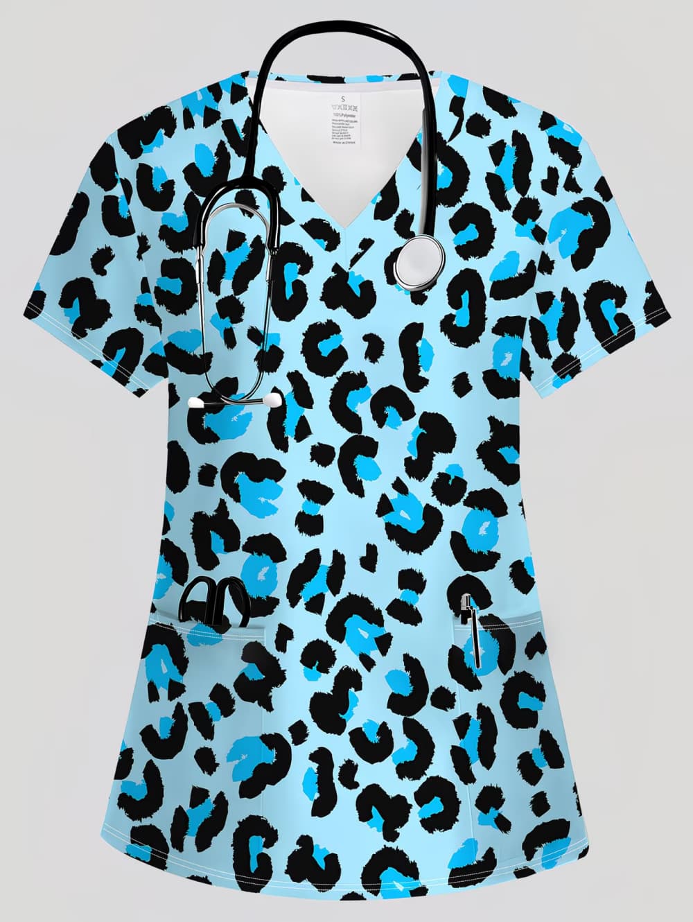 Women's T-Shirt Leopard 3D Pri - 3D Printing For Medical 评论和价格