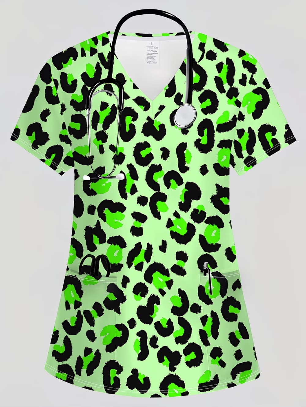 Women's T-Shirt Leopard 3D Pri - 3D Printing For Medical 评论和价格