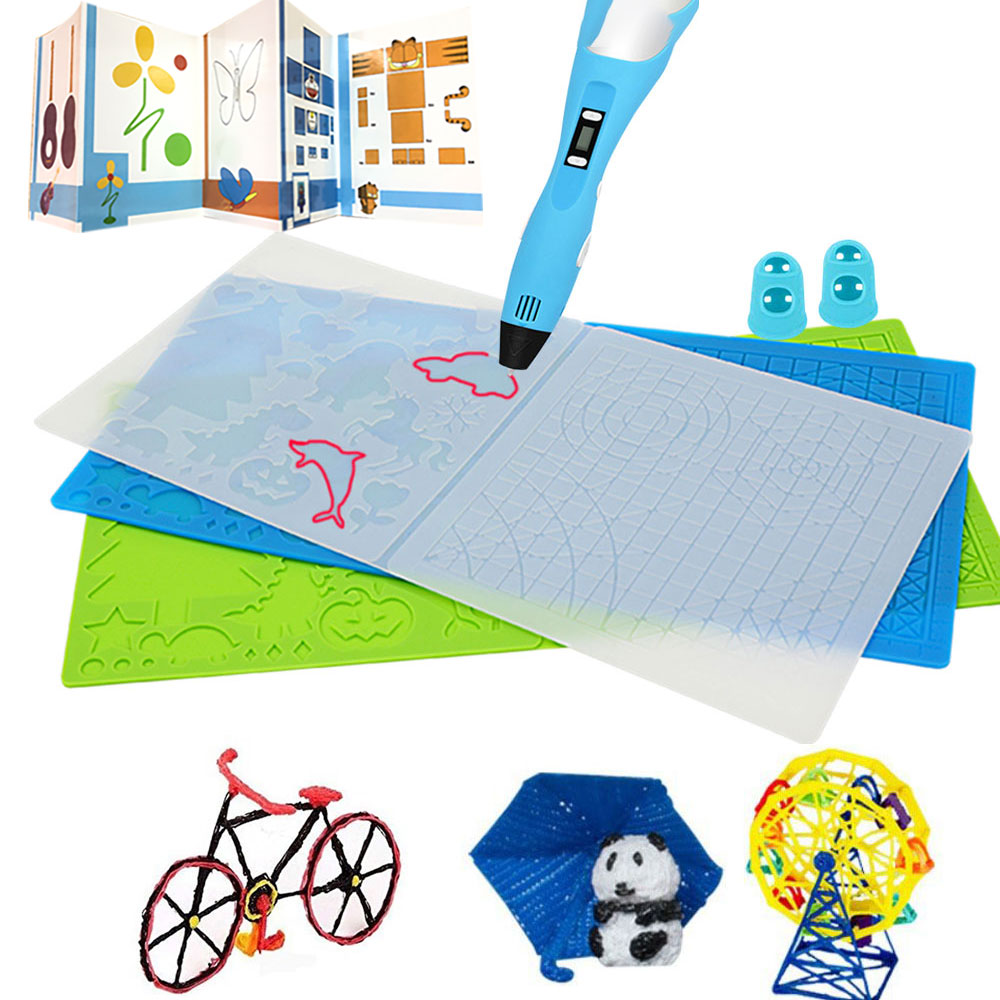 Silicone Design Rubber Pad for - 3D Printing Pen For Adults 评论和价格