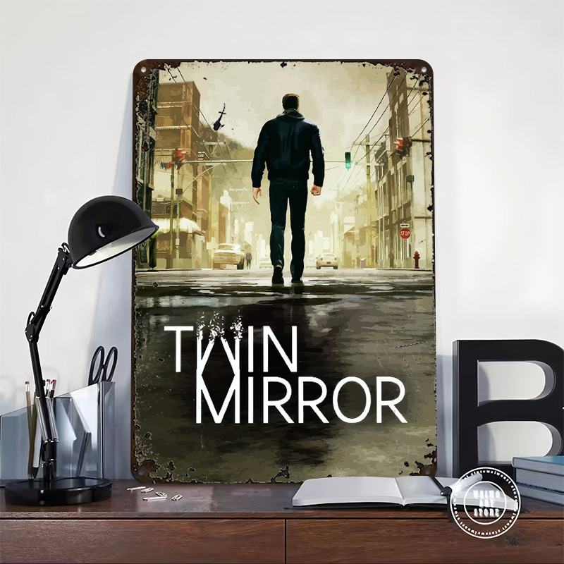 Twin Mirror Video Game 3D Prin - 3D Printing Videos 评论和价格