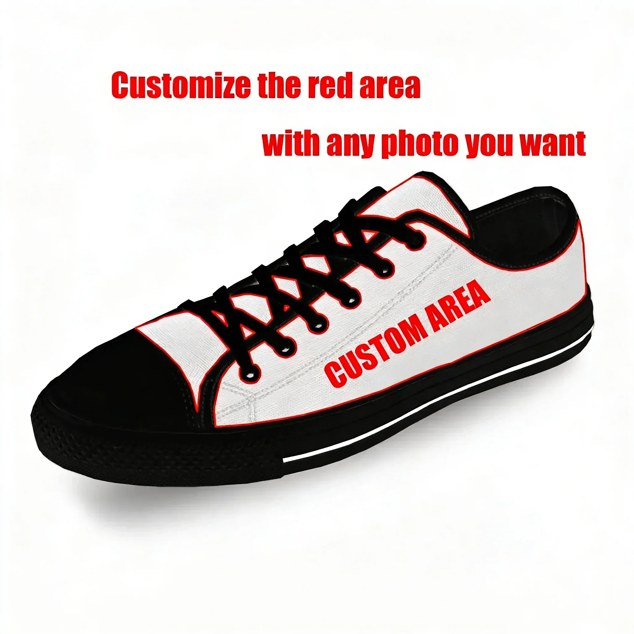 Tiger Stripe 3D Print Low Top  - 3D Printing Custom 评论和价格
