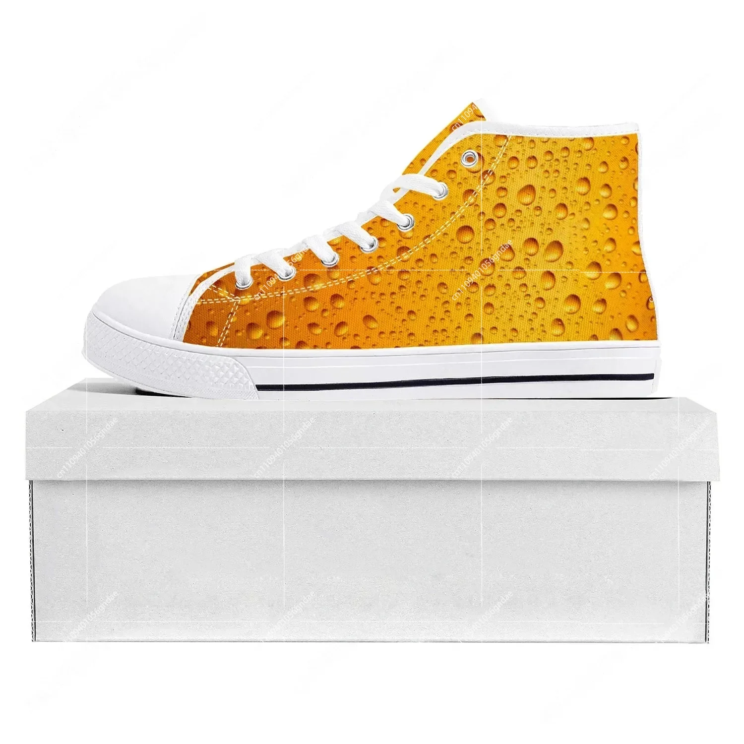Beer Unisex 3D Print High Top  - 3D Printing Custom 评论和价格
