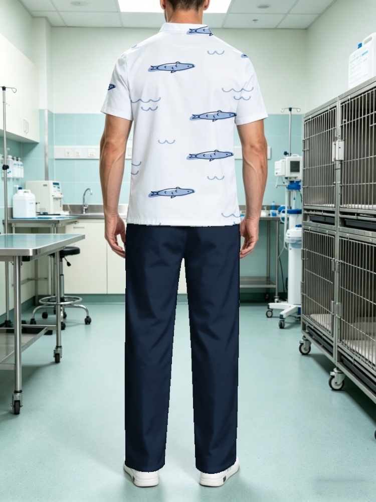 Mens Cute Ocean Fish All Over  - 3D Printing For Medical 评论和价格