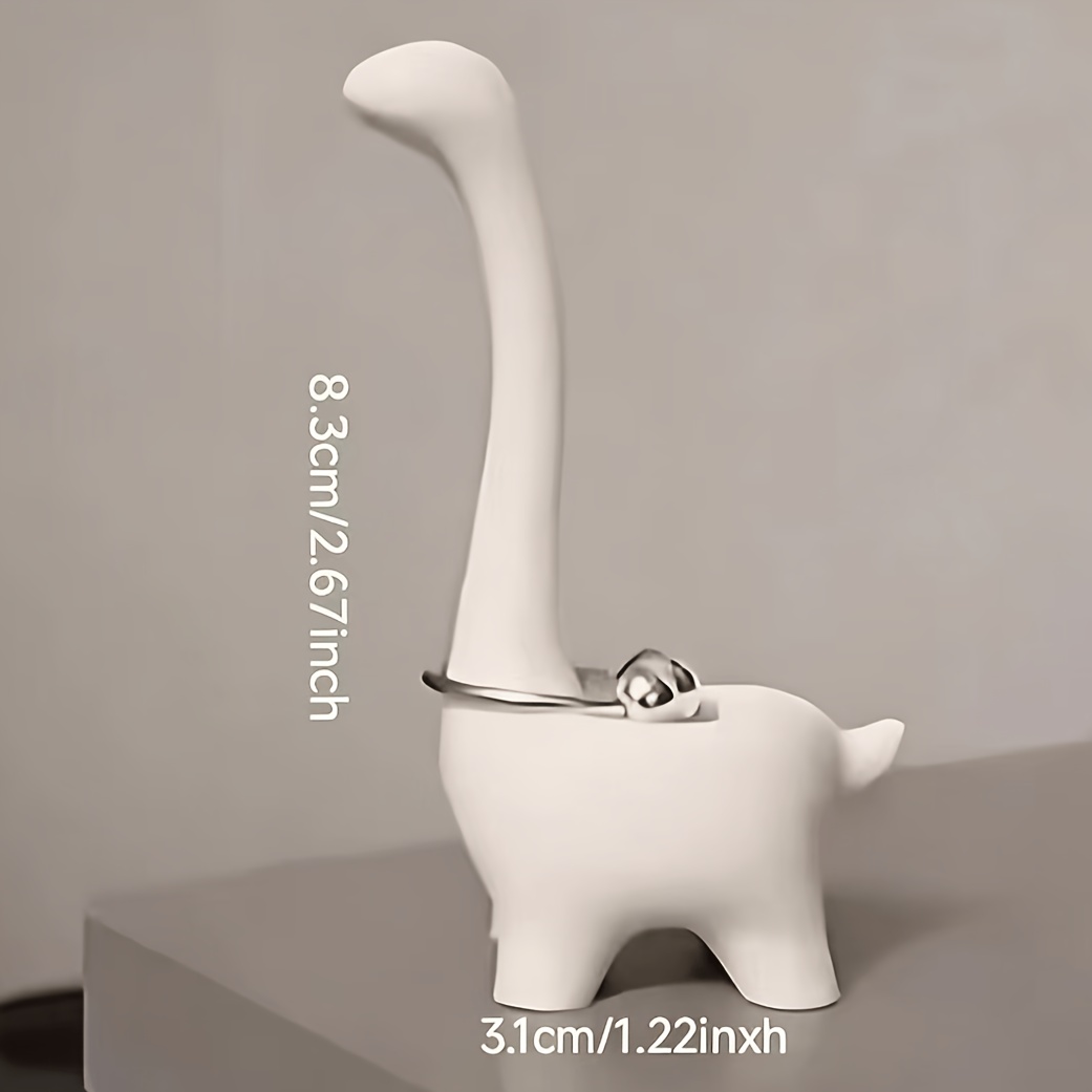 2Pcs Simple Long-Necked Dinosa - 3D Printing Jewelry 评论和价格