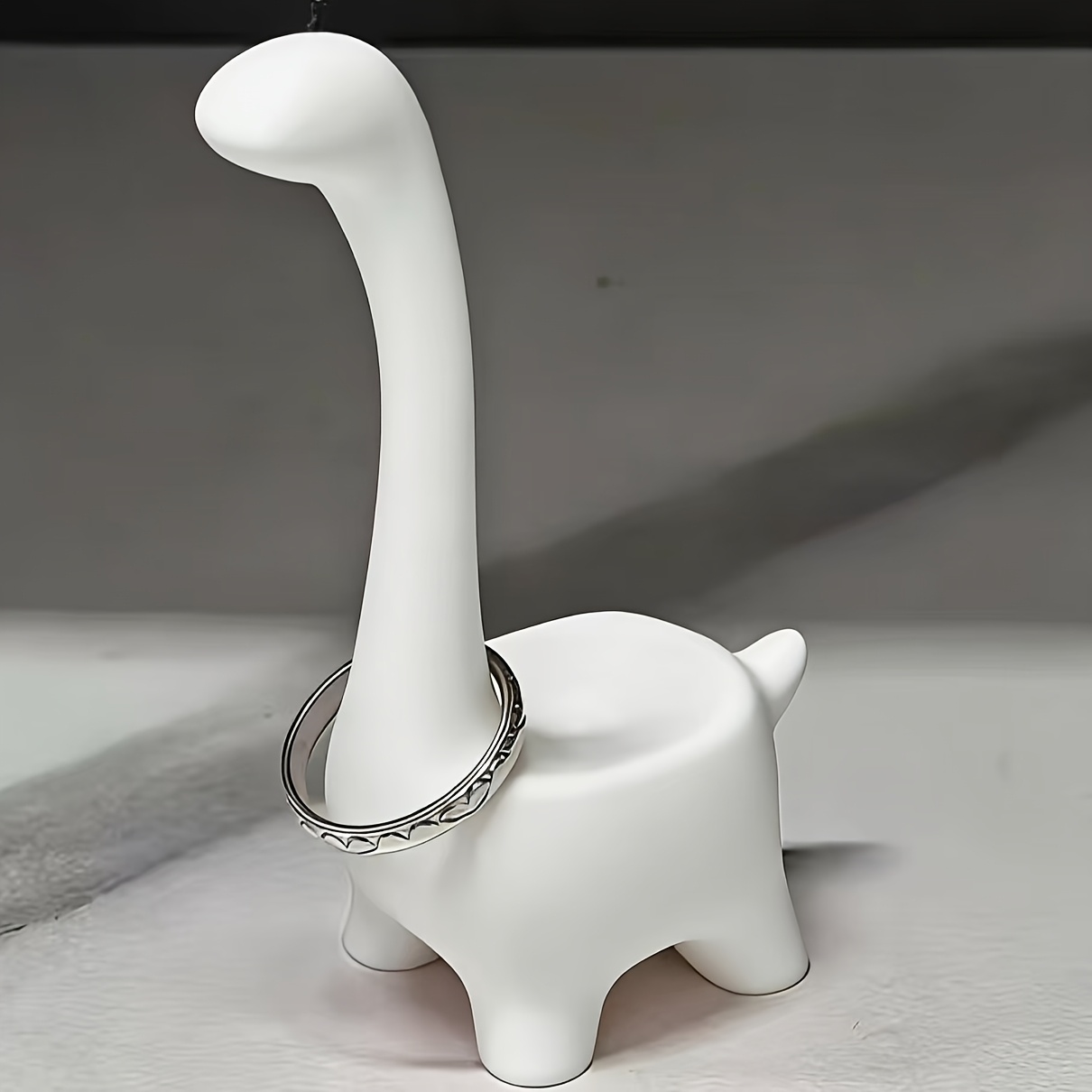 2Pcs Simple Long-Necked Dinosa - 3D Printing Jewelry 评论和价格