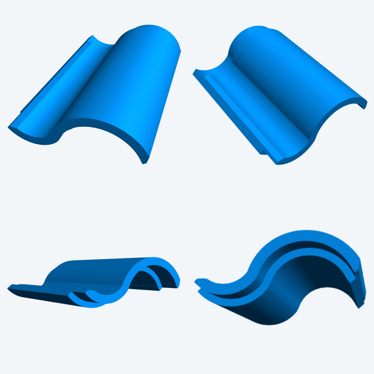 3D Resin Assembly House Tile R - 3D Printing House 评论和价格